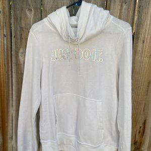 White Nike Hoodie